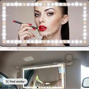 LED Vanity Mirrior for Car Visor